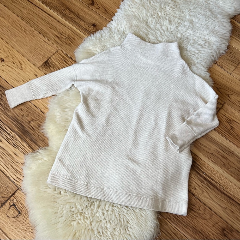 Free People Ottoman Slouchy Tunic Off White Small